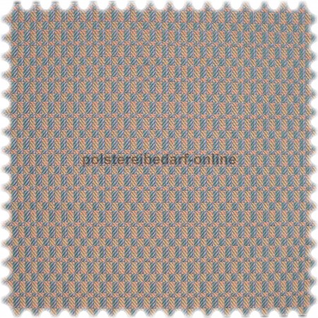 AKTION Flachgewebe M�belstoff Manchester Blau 100% Trevira CS DIN 4102 B1
