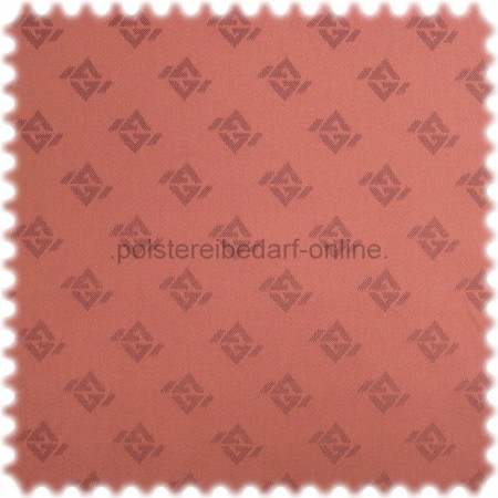 AKTION Restst�ck 6,5 Meter Fashion Luzern Fraise Trevira CS DIN 4102 B1