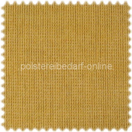 Heiro Comfort Chenille M�belstoff Piqu� Safran