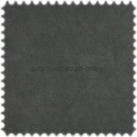 AKTION Skai Kunstleder Super Soft-Touch Microfaseroptik Schwarzgrau DIN 4102 B2 EN 1021 1+2