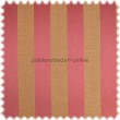 Fashion M�belstoff Lugano Blockstreifen Rot-Gold