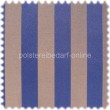 Fashion M�belstoff Lugano Blockstreifen Blau-Gold