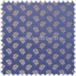 Fashion M�belstoff Bern Blattmuster Blau