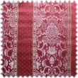 AKTION Italienischer Jaquard Stilm�belstoff Florenz Bordeaux