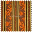 AKTION Chenille M�belstoff Bologna Braun / Orange / Moosgr�n Streifen