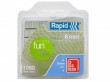 1080 Klammern Rapid Typ 3/53/530 6 mm