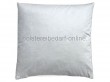 Deko Kissen 50cm x 50cm mit 550 Gramm halbwei�en G�nse und Entenfedern 
