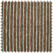 AKTION Chenille Streifen M�belstoff Dara Braun/T�rkis