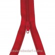 Rei�verschluss Meterware mit Metall Schieber Rot