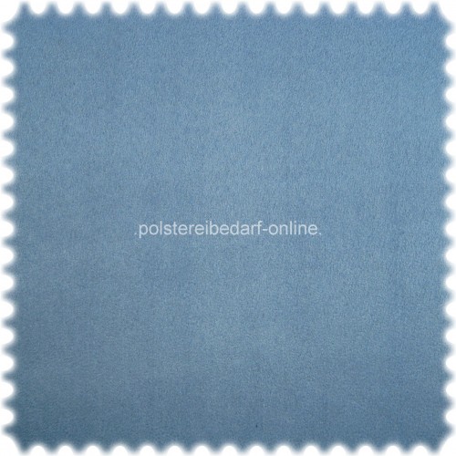 AKTIONS Microfaser M�belstoff Soft Sonderfarbe Taubenblau