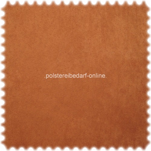 polstereibedarf-online AKTION Microfaser M&ouml;belstoff Cazar Cognac