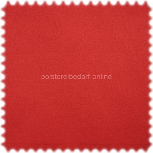 polstereibedarf-online AKTION Microfaser M&ouml;belstoff Cazar Rubinrot