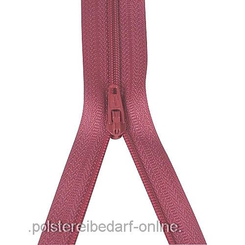 Rei�verschluss Meterware mit Metall Schieber Rose