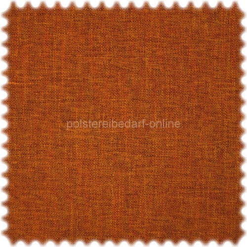 Top Moderner Struktur M�belstoff Base Uni Orange