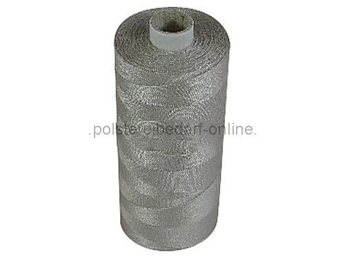 Polstern�hgarn Silber 500 Meter 50 Nm