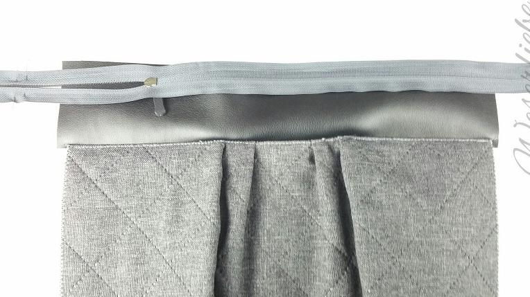 nähanleitung handtasche aussentasche schritt 31