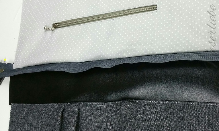 nähanleitung handtasche aussentasche schritt 34