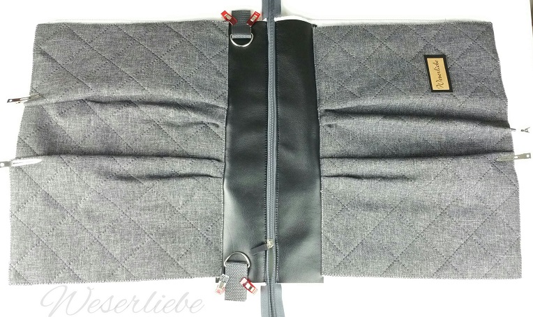 nähanleitung handtasche aussentasche schritt 42