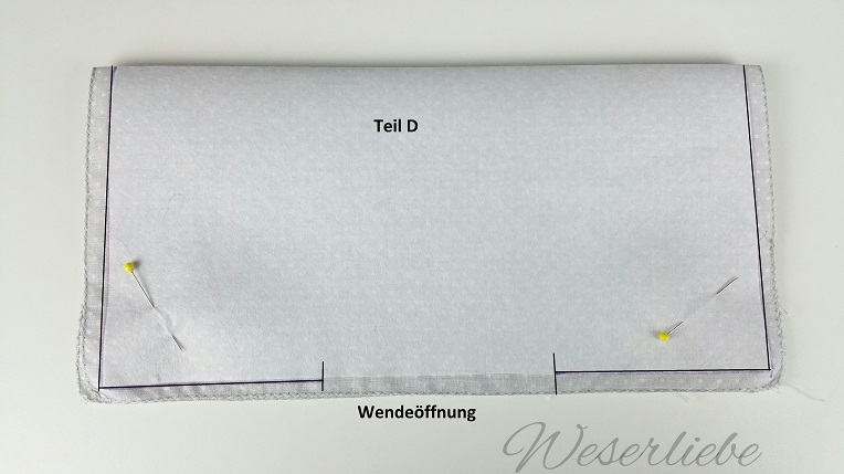 nähanleitung handtasche innentasche schritt 14