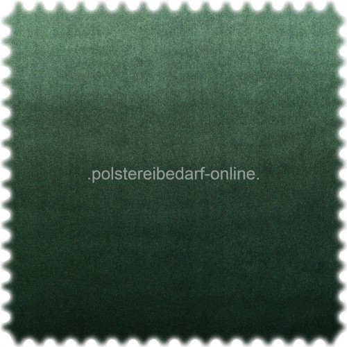 Hochwertiger Samt Möbelstoff MOHAIR LOOK Dunkelgrün