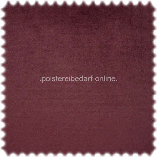 Hochwertiger Samt Möbelstoff MOHAIR LOOK Weinrot Hochwertiger Samt Möbelstoff MOHAIR LOOK Weinrot